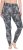 Ulla Popken Leopard Print Leggings Black - Τζιν & Παντελόνια για Γυναίκες σε Μεγάλες Μεγέθη – Plus Size - 