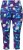 Ulla Popken Neon Bubble Quick Dry Leggings Blue - Τζιν & Παντελόνια για Γυναίκες σε Μεγάλες Μεγέθη – Plus Size - 