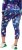 Ulla Popken Neon Bubble Quick Dry Leggings Blue - Τζιν & Παντελόνια για Γυναίκες σε Μεγάλες Μεγέθη – Plus Size - 