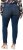 Ulla Popken Sammy Destroy 5 Pocket Jeans Blue Denim - Τζιν & Παντελόνια για Γυναίκες σε Μεγάλες Μεγέθη – Plus Size - 