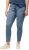 Ulla Popken Rhinestone Detail Stretch Fit Skinny Jeans Blue - Τζιν & Παντελόνια για Γυναίκες σε Μεγάλες Μεγέθη – Plus Size - 