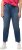 Ulla Popken Rhinestone Detail Stretch Fit Skinny Jeans Blue Denim - Τζιν & Παντελόνια για Γυναίκες σε Μεγάλες Μεγέθη – Plus Size - 