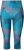Ulla Popken Quick Dry Cropped Geometric Print Leggings Blue - Μπουφάν - 