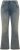 Ulla Popken Fringed Leg Mandy Jeans Blue - Τζιν & Παντελόνια για Γυναίκες σε Μεγάλες Μεγέθη – Plus Size - 