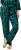 Ulla Popken Palm Leaf Print Elastic Waist Pants Navy - Τζιν & Παντελόνια για Γυναίκες σε Μεγάλες Μεγέθη – Plus Size - 