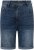 Ulla Popken Palm Print Denim Bermuda Shorts Blue Denim - Τζιν & Παντελόνια για Γυναίκες σε Μεγάλες Μεγέθη – Plus Size - 
