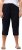 Ulla Popken Cropped Linen Blend Elastic Waist Pants Navy - Τζιν & Παντελόνια για Γυναίκες σε Μεγάλες Μεγέθη – Plus Size - 