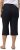 Ulla Popken Cropped Linen Blend Elastic Waist Pants Navy - Τζιν & Παντελόνια για Γυναίκες σε Μεγάλες Μεγέθη – Plus Size - 