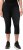 Ulla Popken Sienna Stretch Denim Capris Black - Τζιν & Παντελόνια για Γυναίκες σε Μεγάλες Μεγέθη – Plus Size - 
