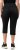 Ulla Popken Sienna Stretch Denim Capris Black - Τζιν & Παντελόνια για Γυναίκες σε Μεγάλες Μεγέθη – Plus Size - 