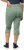 Ulla Popken Stretch Fit Raw Hem Moss Green - Τζιν & Παντελόνια για Γυναίκες σε Μεγάλες Μεγέθη – Plus Size - 
