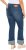 Ulla Popken Wide Cuff Stretch Fit Jeans Blue Denim - Τζιν & Παντελόνια για Γυναίκες σε Μεγάλες Μεγέθη – Plus Size - 