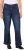 Ulla Popken Bootcut Stretch Fit Jeans Blue - Τζιν & Παντελόνια για Γυναίκες σε Μεγάλες Μεγέθη – Plus Size - 