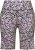 Ulla Popken Leopard Print Quick Drying Shorts Black - Τζιν & Παντελόνια για Γυναίκες σε Μεγάλες Μεγέθη – Plus Size - 