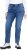 Ulla Popken Lightly Distressed Boyfriend Jeans Blue - Τζιν & Παντελόνια για Γυναίκες σε Μεγάλες Μεγέθη – Plus Size - 