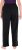 Ulla Popken Fleece Loungewear Pants Black - Τζιν & Παντελόνια για Γυναίκες σε Μεγάλες Μεγέθη – Plus Size - 