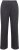 Ulla Popken Sparkling Pinstripe Elastic Waist Pants Black - Τζιν & Παντελόνια για Γυναίκες σε Μεγάλες Μεγέθη – Plus Size - 