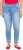 Ulla Popken Double Fringe Hem Stretch Fit Jeans Light Blue Denim - Τζιν & Παντελόνια για Γυναίκες σε Μεγάλες Μεγέθη – Plus Size - 