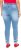 Ulla Popken Double Fringe Hem Stretch Fit Jeans Light Blue Denim - Τζιν & Παντελόνια για Γυναίκες σε Μεγάλες Μεγέθη – Plus Size - 
