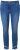 Ulla Popken Double Fringe Hem Stretch Fit Jeans Denim Blue - Τζιν & Παντελόνια για Γυναίκες σε Μεγάλες Μεγέθη – Plus Size - 