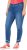 Ulla Popken Double Fringe Hem Stretch Fit Jeans Denim Blue - Τζιν & Παντελόνια για Γυναίκες σε Μεγάλες Μεγέθη – Plus Size - 