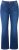 Ulla Popken Mandy Straight Leg Comfort Waist Jeans Blue Denim - Τζιν & Παντελόνια για Γυναίκες σε Μεγάλες Μεγέθη – Plus Size - 