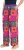 Ulla Popken Tile Print Wide Leg Palazzo Pants Purple - Τζιν & Παντελόνια για Γυναίκες σε Μεγάλες Μεγέθη – Plus Size - 
