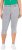 Ulla Popken Denim Fringed Hem Capris Grey - Τζιν & Παντελόνια για Γυναίκες σε Μεγάλες Μεγέθη – Plus Size - 