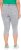 Ulla Popken Denim Fringed Hem Capris Grey - Τζιν & Παντελόνια για Γυναίκες σε Μεγάλες Μεγέθη – Plus Size - 