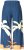 Ulla Popken Abstract Landscape Elastic Waist Palazzo Pants Blue - Τζιν & Παντελόνια για Γυναίκες σε Μεγάλες Μεγέθη – Plus Size - 