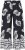 Ulla Popken Fossil Print Elastic Waist Palazzo Pants Black - Τζιν & Παντελόνια για Γυναίκες σε Μεγάλες Μεγέθη – Plus Size - 