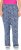 Ulla Popken Patch Print Elastic Waist Pants Navy - Τζιν & Παντελόνια για Γυναίκες σε Μεγάλες Μεγέθη – Plus Size - 