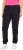 Ulla Popken Elastic Hem Stretch Fit Cargo Pants Black - Τζιν & Παντελόνια για Γυναίκες σε Μεγάλες Μεγέθη – Plus Size - 