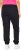 Ulla Popken Elastic Hem Stretch Fit Cargo Pants Black - Τζιν & Παντελόνια για Γυναίκες σε Μεγάλες Μεγέθη – Plus Size - 