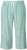 Ulla Popken Coastal Stripe Linen Blend Elastic Waist Culottes Green - Τζιν & Παντελόνια για Γυναίκες σε Μεγάλες Μεγέθη – Plus Size - 