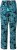 Ulla Popken Tropical Leaf Print Elastic Waist Pants Blue - Τζιν & Παντελόνια για Γυναίκες σε Μεγάλες Μεγέθη – Plus Size - 