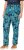 Ulla Popken Tropical Leaf Print Elastic Waist Pants Blue - Τζιν & Παντελόνια για Γυναίκες σε Μεγάλες Μεγέθη – Plus Size - 