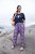 Ulla Popken Seashell Print Elastic Waist Pants Blue - Τζιν & Παντελόνια για Γυναίκες σε Μεγάλες Μεγέθη – Plus Size - 