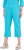 Ulla Popken Textured Elastic Waist Cropped Pants Deep Aqua - Τζιν & Παντελόνια για Γυναίκες σε Μεγάλες Μεγέθη – Plus Size - 