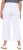 Ulla Popken Wide Leg Twill Mary Fit Culottes White - Τζιν & Παντελόνια για Γυναίκες σε Μεγάλες Μεγέθη – Plus Size - 