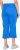 Ulla Popken Wide Leg Twill Mary Fit Culottes Deep Aqua - Τζιν & Παντελόνια για Γυναίκες σε Μεγάλες Μεγέθη – Plus Size - 