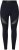 Ulla Popken Mesh Panel Quick Drying Performance Leggings Black - Τζιν & Παντελόνια για Γυναίκες σε Μεγάλες Μεγέθη – Plus Size - 