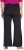 Ulla Popken Split Leg Uv Protective Pants Black - Τζιν & Παντελόνια για Γυναίκες σε Μεγάλες Μεγέθη – Plus Size - 