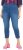Ulla Popken Cropped Denim Look Stretch Fit Leggings Light Blue Denim - Τζιν & Παντελόνια για Γυναίκες σε Μεγάλες Μεγέθη – Plus Size - 