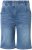 Ulla Popken Denim Wide Leg Elastic Waist Bermuda Shorts Blue Denim - Τζιν & Παντελόνια για Γυναίκες σε Μεγάλες Μεγέθη – Plus Size - 