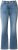 Ulla Popken Bow Embroidery Stretch Fit Jeans Blue Denim - Τζιν & Παντελόνια για Γυναίκες σε Μεγάλες Μεγέθη – Plus Size - 
