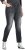 Ulla Popken Rivet Detail Stretch Fit Boyfriend Jeans Black - Τζιν & Παντελόνια για Γυναίκες σε Μεγάλες Μεγέθη – Plus Size - 