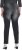 Ulla Popken Rivet Detail Stretch Fit Boyfriend Jeans Black - Τζιν & Παντελόνια για Γυναίκες σε Μεγάλες Μεγέθη – Plus Size - 