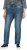 Ulla Popken Decorative Seam Stretch Fit Boyfriend Jeans Blue - Τζιν & Παντελόνια για Γυναίκες σε Μεγάλες Μεγέθη – Plus Size - 