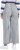 Ulla Popken Embroidered Wide Leg Fringed Hem Jeans Grey - Τζιν & Παντελόνια για Γυναίκες σε Μεγάλες Μεγέθη – Plus Size - 